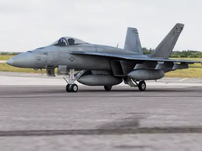 Boeing Super Hornet FA-18E Single Seat 3D model