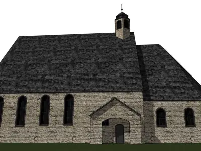 Michael Angelo Church in Krolikow 3D model