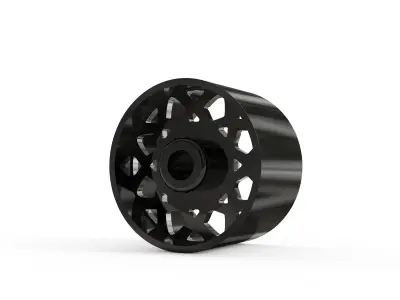 REAR KG1 KD008-2 DUALLY WHEEL 3D MODEL 3D model