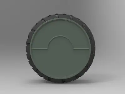 Offroad wheel 4 3D model