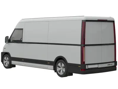 Generic Commercial Cargo Van Prototype 2 3D model