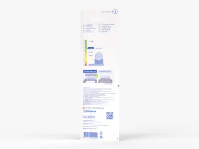 Toothbrush Curaprox CS 5460 Trio 3D model