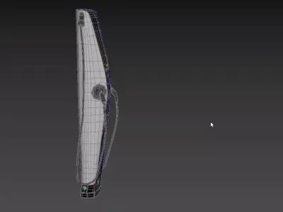 EVBox Iqon Ev charger 3D model