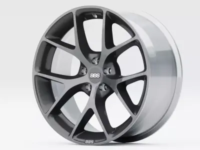 BBS SR Rim 3D model