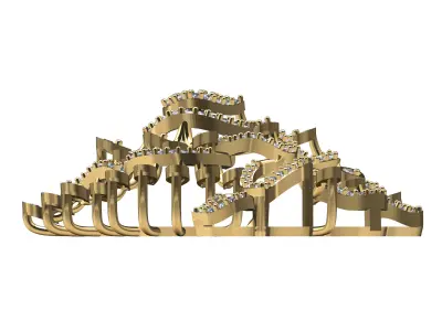 SOUTH STYLE PENDENT DESIGN  3D print model