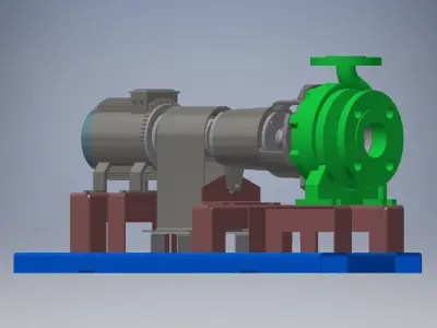 CENTRIFUGAL PUMP 3d model 3D model purchase