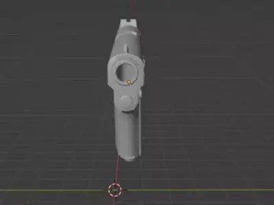 Pistol 3D model get