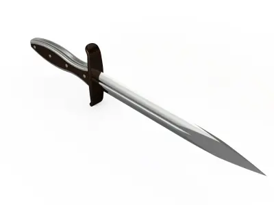 Dagger sword 3D model