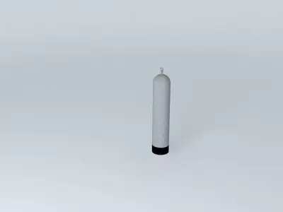 Gas Bottle Free 3D model purchase