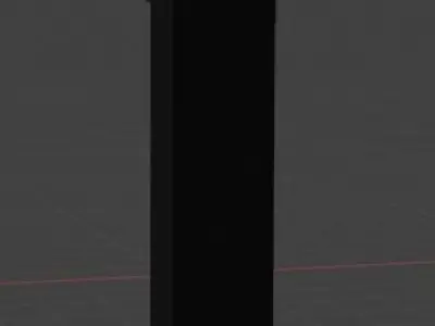 Rifles collection box with light 3D Model Pack