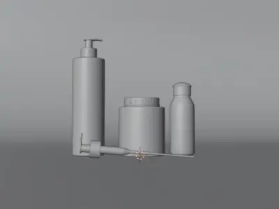 bottle models  3D model
