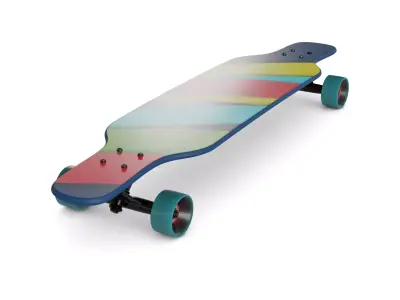 Longboard 3D model