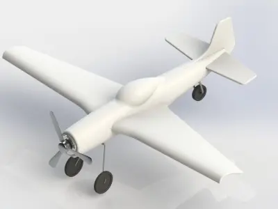 Airplane plane Free 3D model