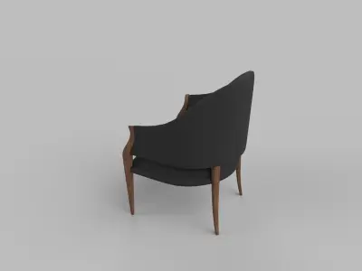 chair Low-poly 3D model