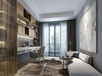 office room 3D model buy