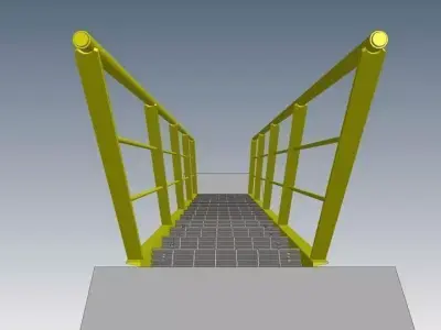 Acces Ladder Free 3D model
