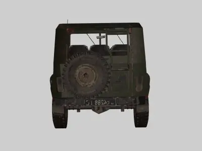 UAZ Pubg Mobile 3D model