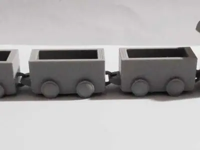 Cute train  3D print model