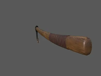 Bearded axe Low-poly 3D model purchase