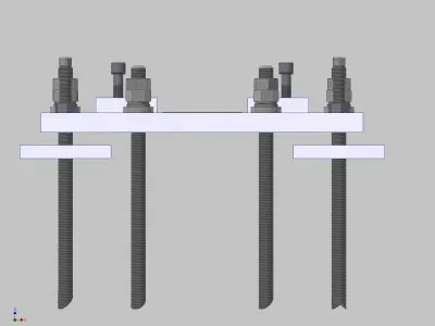 26383-ROBOT BASE RS020N-100 3D model