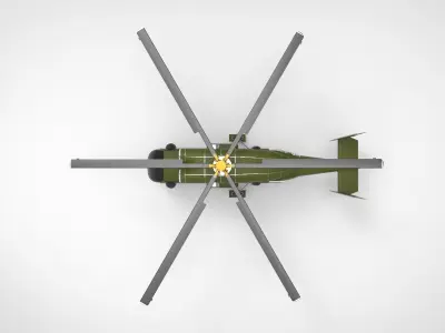 Kamov Ka-32 3D model purchase