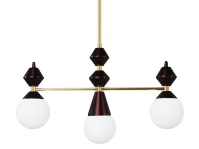 Chandelier Dome V3 SKU 5255 Free 3D model