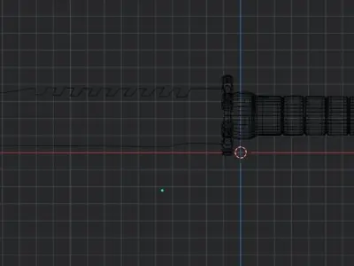 MILITARY KNIFE LOW POLY - READY TO PLAY Low-poly 3D model