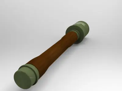 German Hand Grenade Free 3D model