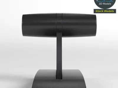 T-Lever door handle 3D model