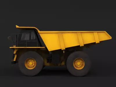 Modern Haul Truck 3D model