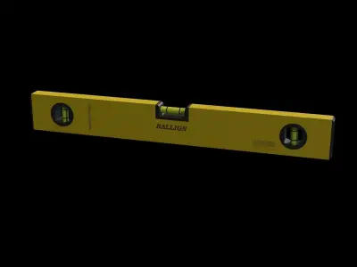 Spirit Level Low-poly 3D model get