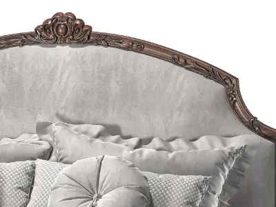 andrea fanfani bed 734 3D model
