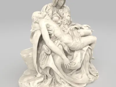  Marble Pieta 