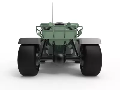 Modern Military Vehicle  Low-poly 3D model