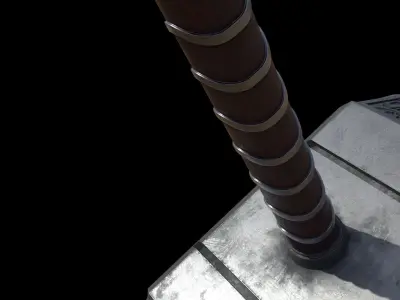 Thors Mjolnir 3D model