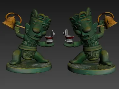 bronze 3D model