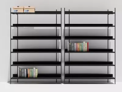 Designer Shelves Free 3D model