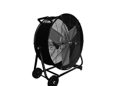 Industrial fan 3D model shop