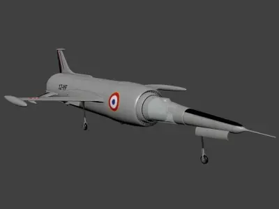 Leduc 0 22 Low-poly 3D model