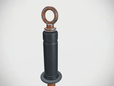 Asset Holder Low-poly 3D model