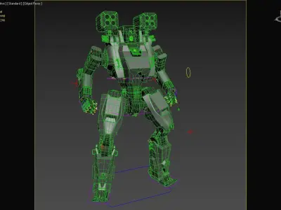 MECHA ROBOT 3D model purchase