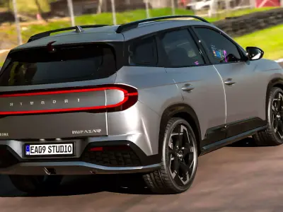 Hyundai Mufasa 2026 3D model