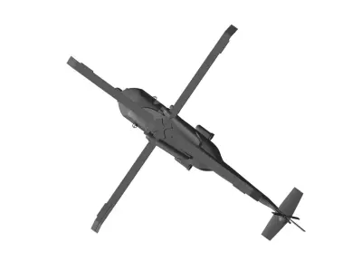 Sikorsky MH-60 Jayhawk 3D model purchase
