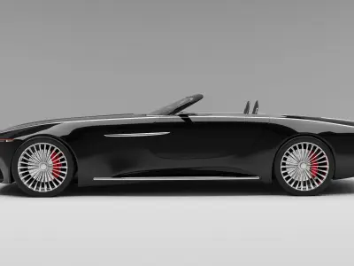 2018-vision-mercedes-maybach-6-cabriolet 3D model