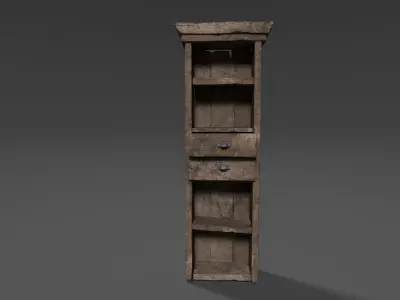 Old Shelf 3D model
