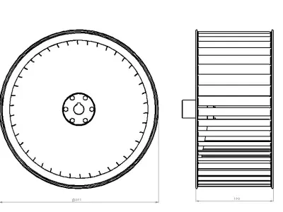 Fan Blower 2 Free 3D model