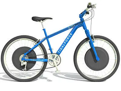 2 Bicycles electric mountain bike 3D model
