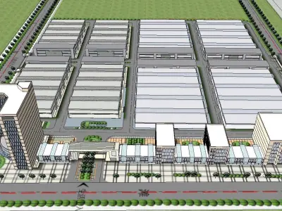 vacation spot-Resort-Fashion Leisure Hotel-0188 3D model