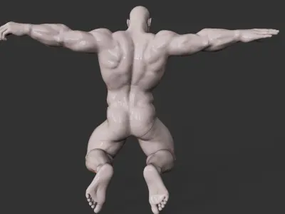 Bodybuilder 3D print model purchase