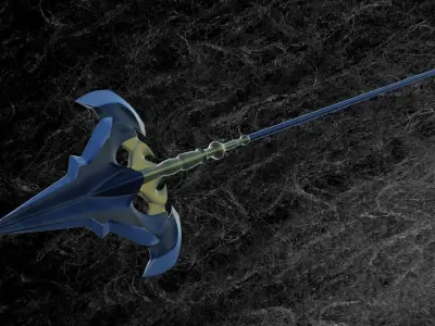 HEAVY SPEAR  Low-poly 3D model